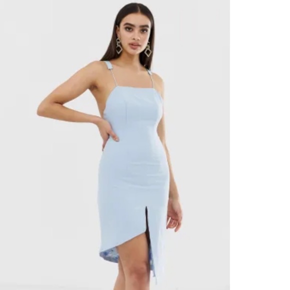 Missguided Peace And Love Low Back Cami Strap Dress - US 4 (Small) - Picture 10 of 12